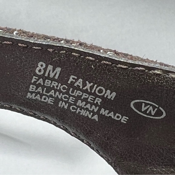 AEROSOLES Brown Animal Print Slingback Heels Women's Size 8 - Picture 14 of 16